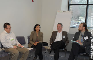 Photo of four people from the workgroup.